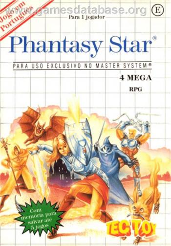 Cover Phantasy Star for Master System II